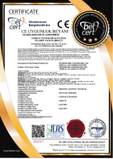 Belcert International Certification(Scoreboard)
