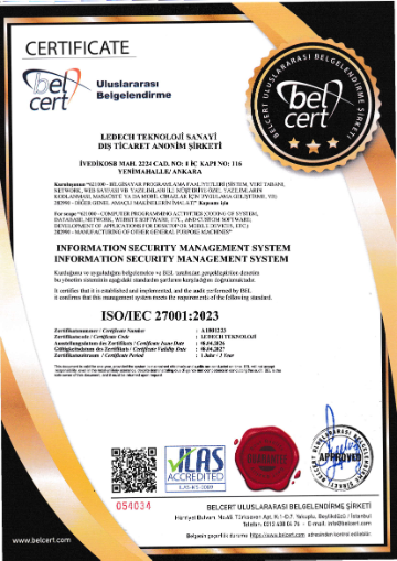 Belcert Certification Internationale (Système de Management de la Sécurité de l'Information)